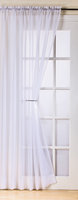 View Item Trent Plain Cream Voile Panel (59 x 60'')